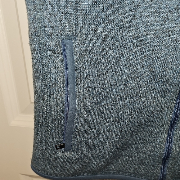 Patagonia Heathered Blue Better Sweater Fleece Vest (XS) - Picture 4 of 9